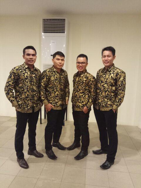 Kemeja Batik Pria Lengan Panjang Bakung