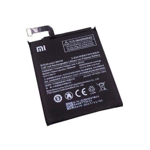 Xiaomi MI 6 MI6 BM39 Batre Baterai Battery Original