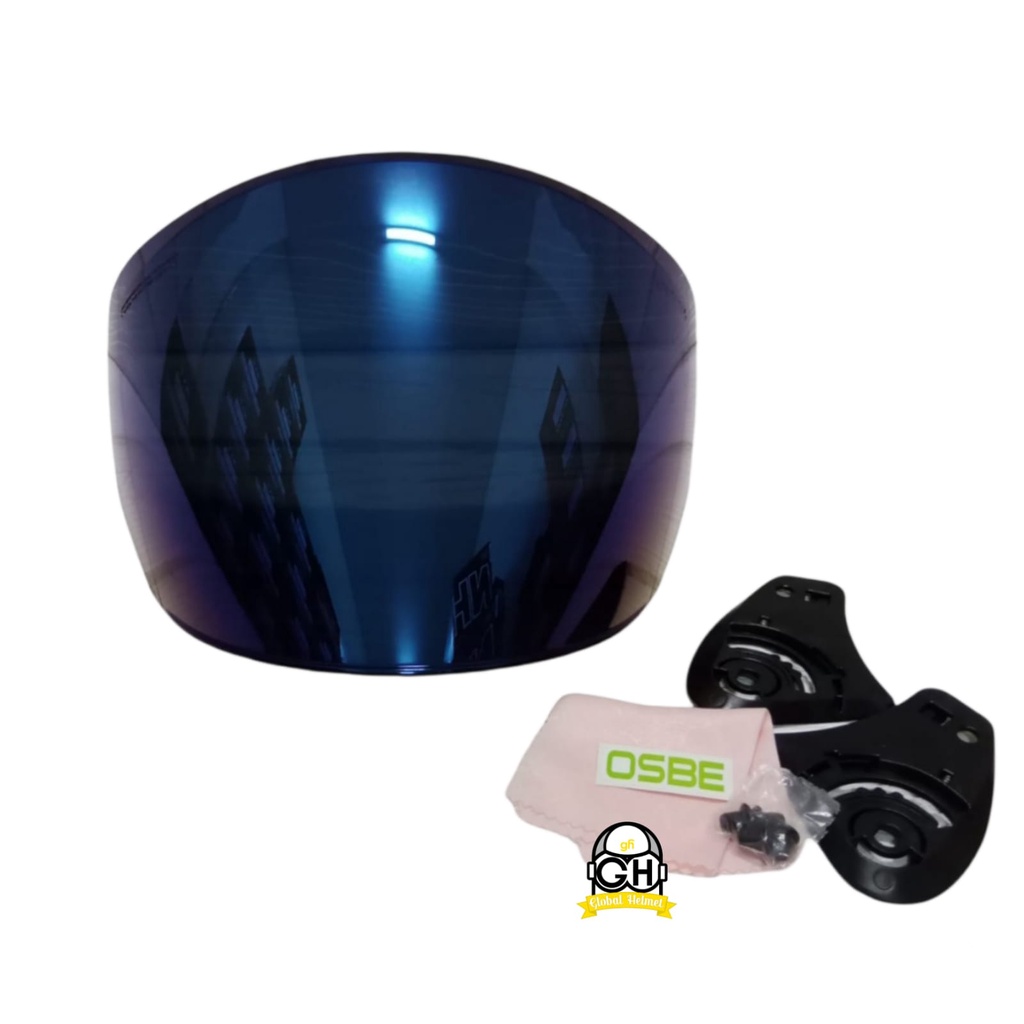 KACA VISOR KW DJ MARU INK CENTRO KYT GALAXY SILVER GOLD BLUE
