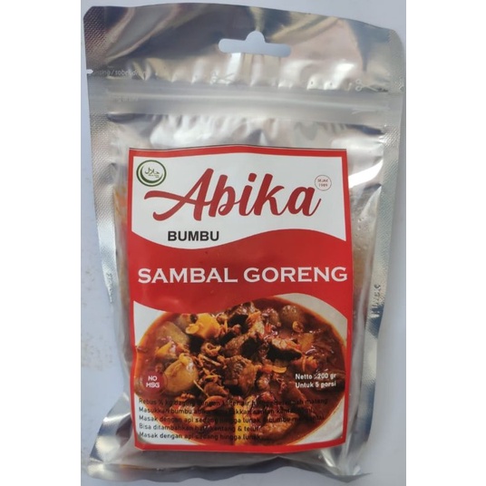 

ABIKA BUMBU MASAK INSTAN SAMBAL GORENG 200GR