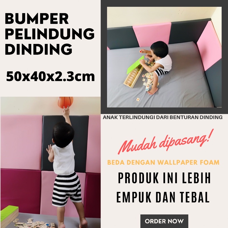 PELINDUNG DINDING BAYI / BUMPER DINDING / BUSA DINDING