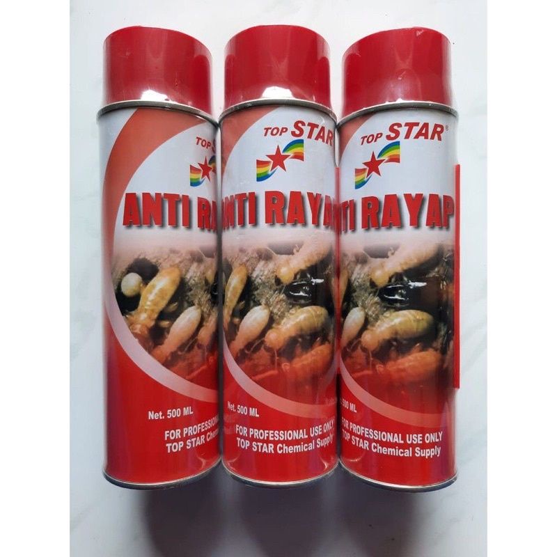 Top Star Spray Anti Rayap Kayu 500ml/Obat Pembasmi Rayap