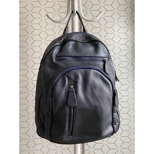 Preloved Tas Backpack Wanita Kulit Asli