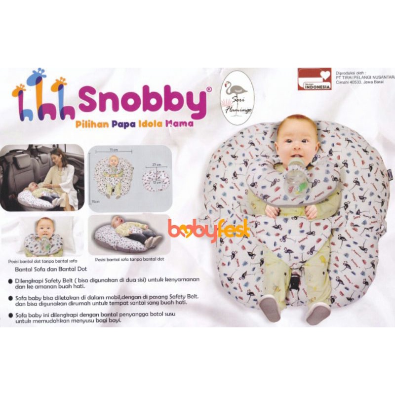 Aneka Bantal Dot Sofa Bayi Snobby Artsy Series TPB5821 Flamingo TPB5233