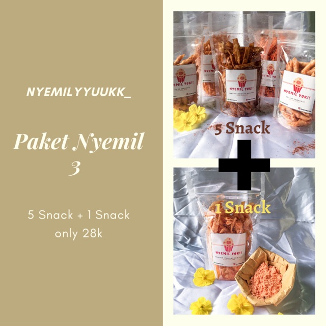 

Paket Nyemil 3
