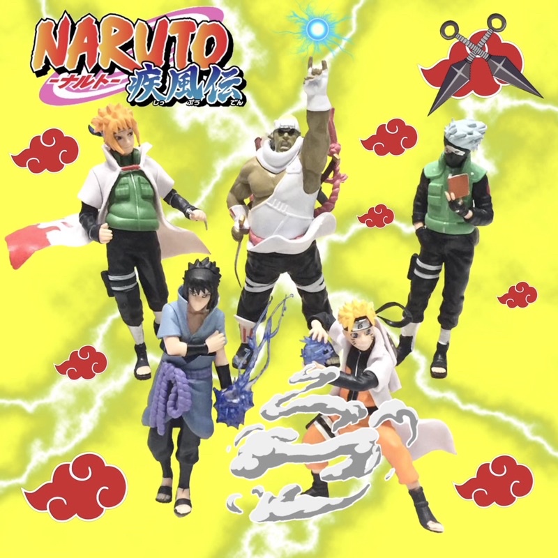 ACTION FIGURE NARUTO/Sasuke/Kakashi/Sakura