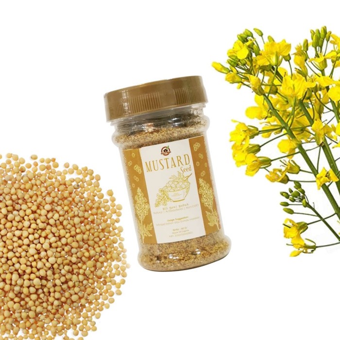 

Fe01Gg House Of Organix Mustard Powder / Moster /Biji Sawi Bubuk 60Gr F30E1F111