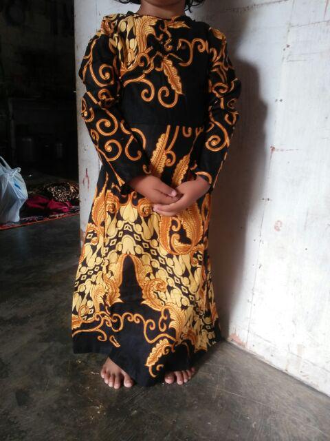 Couple Batik Keluarga Fullset Mama Papa & 2 Anak/couple Keluarga Gamis Asmiranda Katun Mix Balotelli