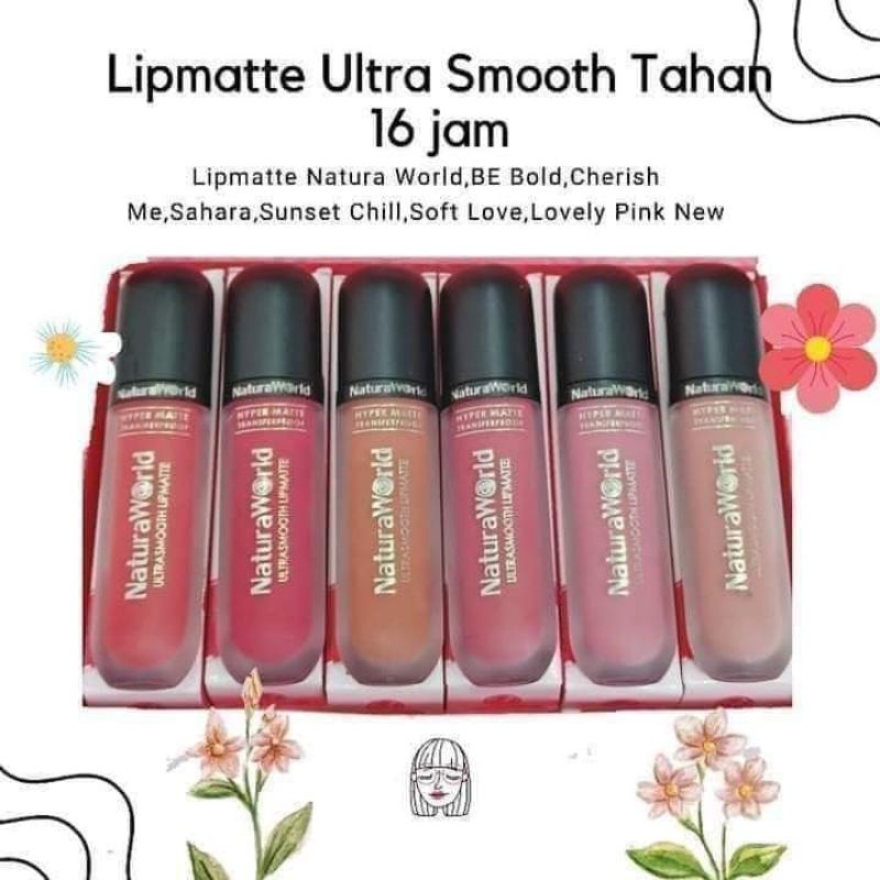 LIPMATTE NATURA WORLD