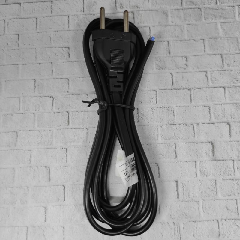 Kitani kabel AC Buntung / Jack AC Cord 2x0,75 2M