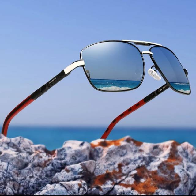 Kacamata polarized hitam hdcrafter pria wanita