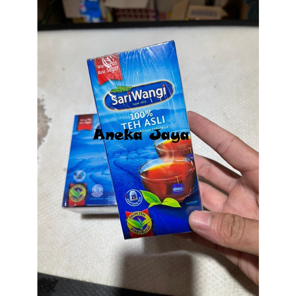 

Teh Sari wangi kotak isi 25 pcs