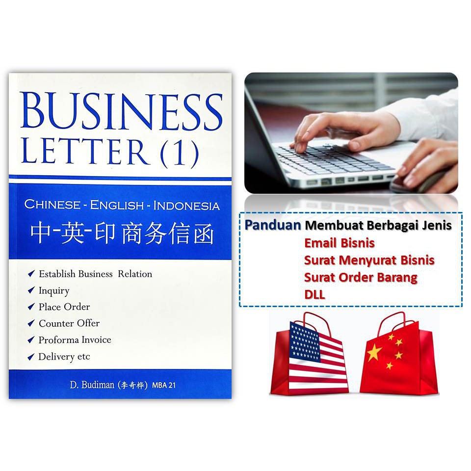 Business Letter 1 Chinese English Indonesia Shopee Indonesia