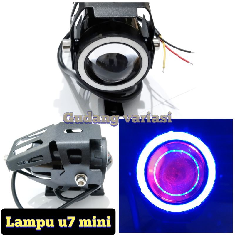 LAMPU TEMBAK U7 MINI TRANSFORMER LAMPU LASER GUN CREE D2