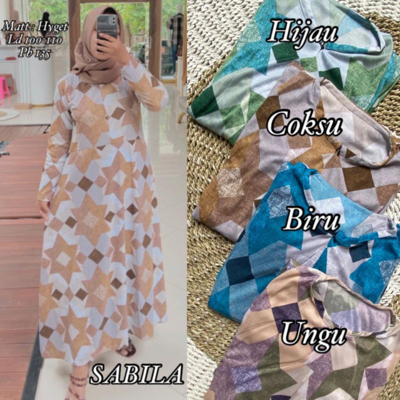 [Fashion Muslim] GAMIS HYGET PART 4 kekekinian | busui | murah | jumbo | motif