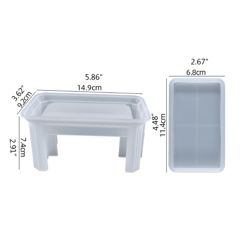 Siy Cetakan Resin Epoxy Bahan Silikon Untuk Kerajinan Tangan Diy