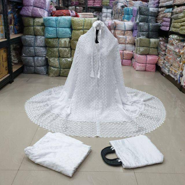 Mukena  sutra prada jumbo