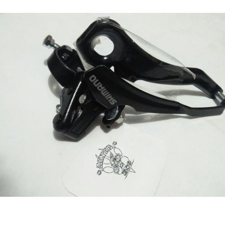 Scc31au22ᵁ • Fd shimano TZ31 / front derailleur 3 speed original tarikan atas