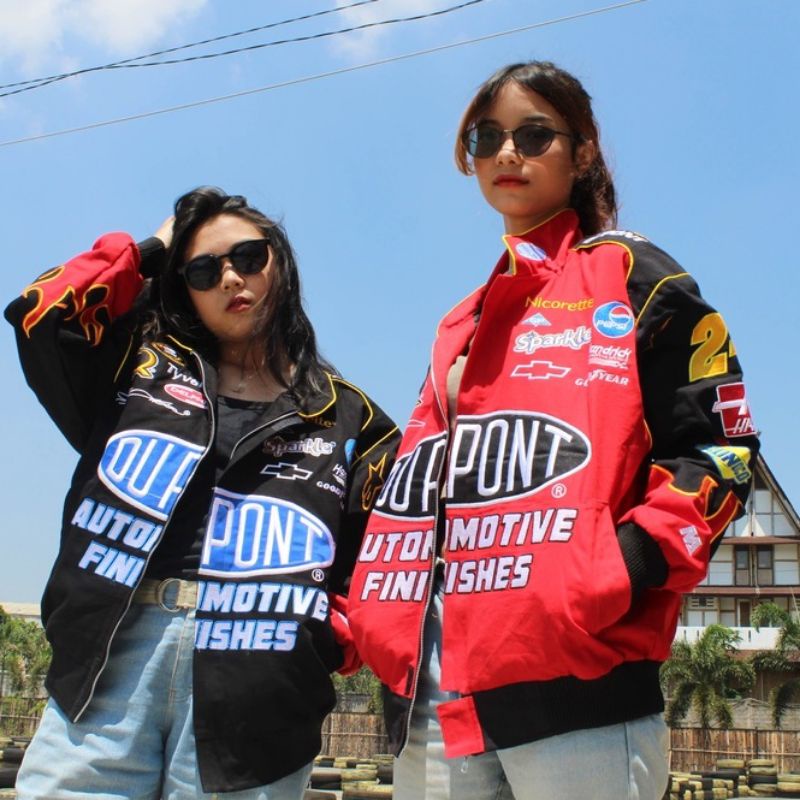 NASCAR JACKET VINTAGE RACING JEFF GORDON CHASE AUTHENTICS ORIGINAL MIRROR 1:1 FULL BORDIR