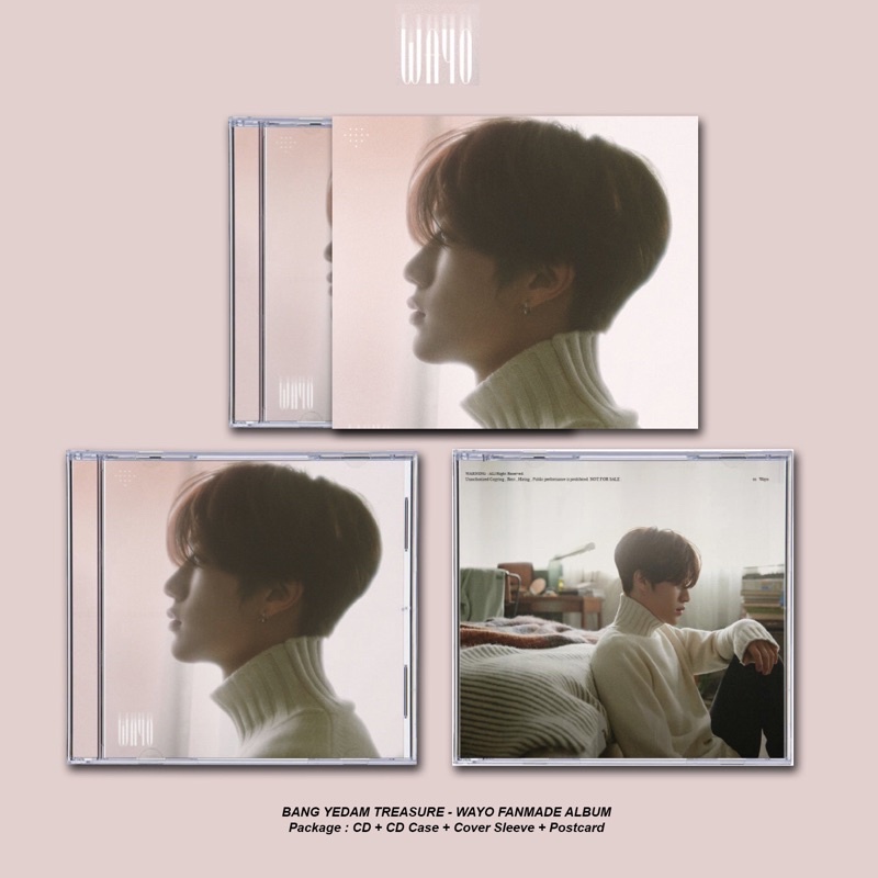 TREASURE BANG YEDAM - WAYO FANMADE ALBUM , TREASURE ALBUM , YEDAM