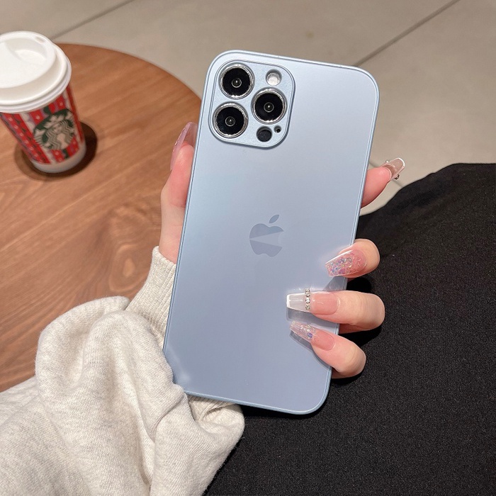 FA Frosted metal Case silicone for iphone 11 11PRO 11PROMAX 12 12PRO 12PROMAX 13 13MINI 13PRO 13PROMAX PRO MAX MINI Matte Casing SOFT&amp;hardcase  WITH LOGO SOFTCASE soft case