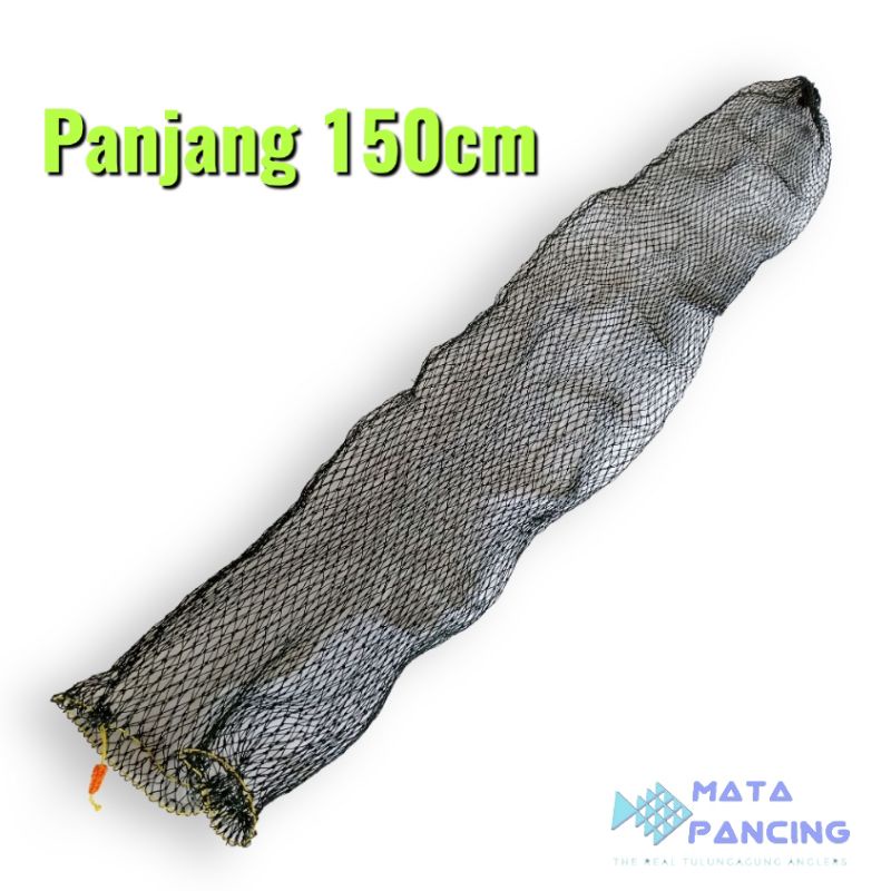 Kerumbu tempat ikan hasil pancingan 90cm 100cm 150cm bahan nylon