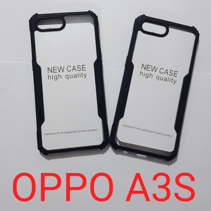 CASE FUSION ARMOR SHOCKPROOF OPPO A3S SOFTCASE - FA