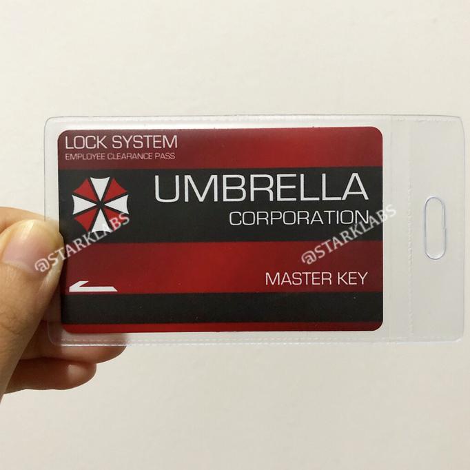 NEW ARIVAL Kartu Umbrella Corporation Resident Evil emoney etoll BRIZZI Card - Mandiri Emoney