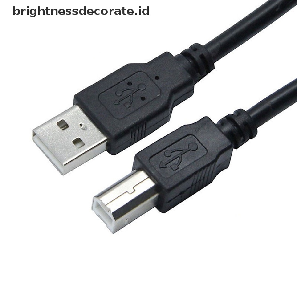 Kabel Transfer Data Printer Usb 2.0 A Male Ke B Male M / M