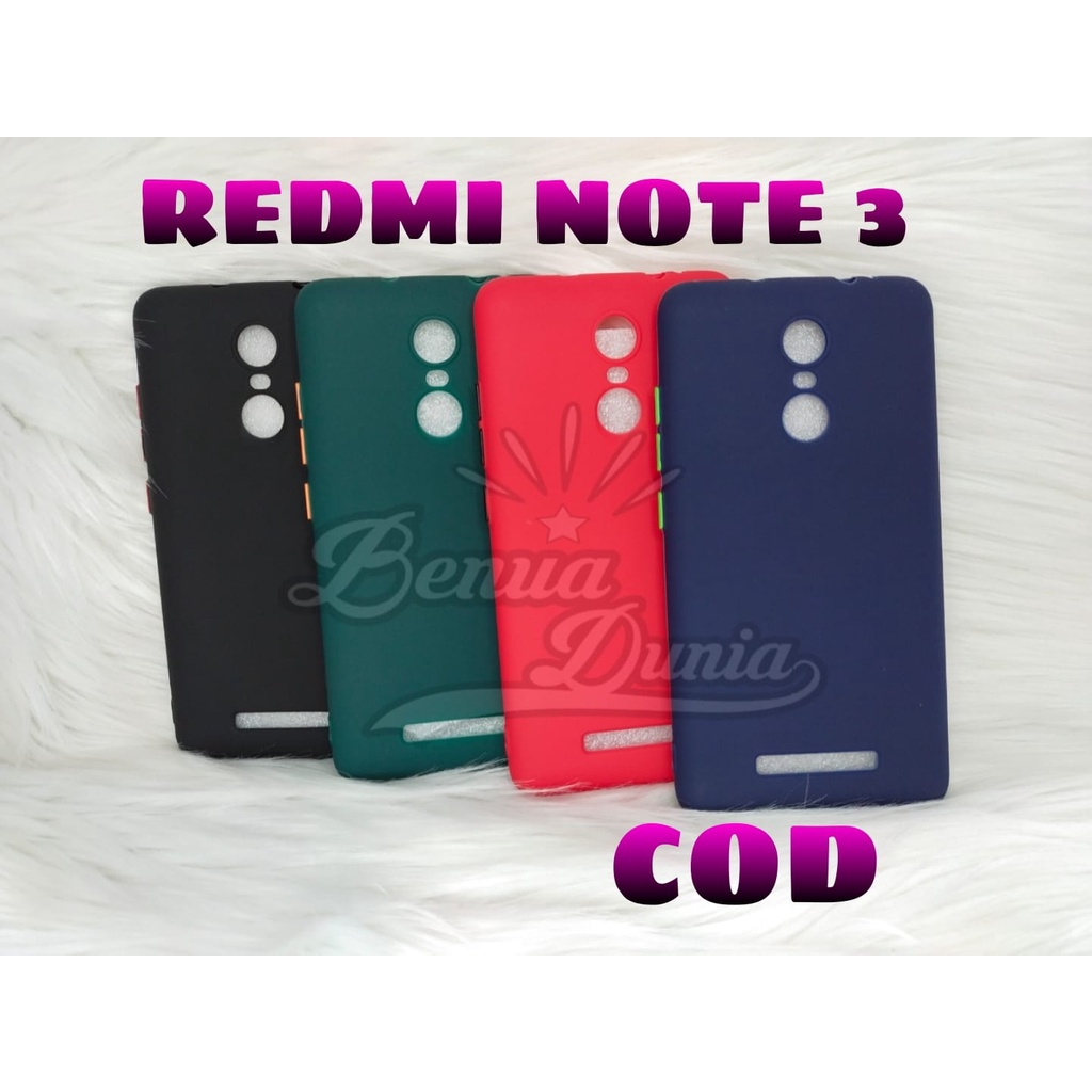 CASE MACARON XIAOMI REDMI NOTE 3 -REDMI NOTE 5A -REDMI NOTE NOTE 5A PRIME // SOFTCASE MACARON PROTECTION KAMERA - BD