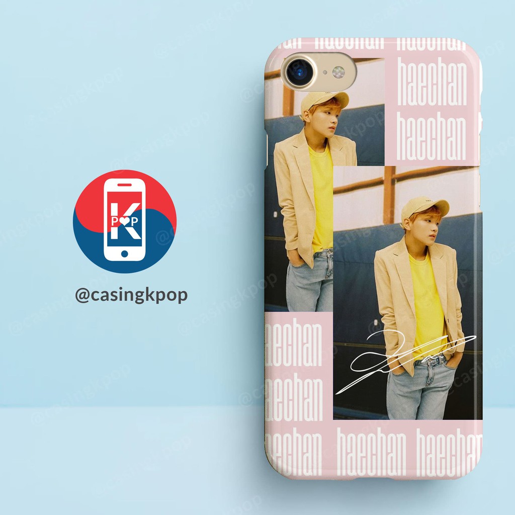 CASEME CASING Handphone KPOP NCT TOUCH HAECHAN SIGNATURE