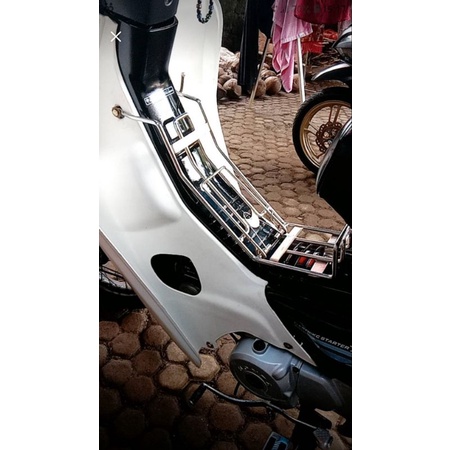 01 Bagasi Tengah Full Besi Motor Honda Astrea Grand