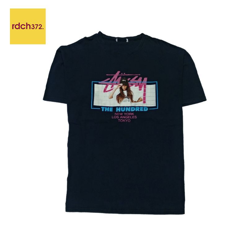 T-SHIRT BRANDED SECOND ORIGINAL / STUSSY THE HUNDRED