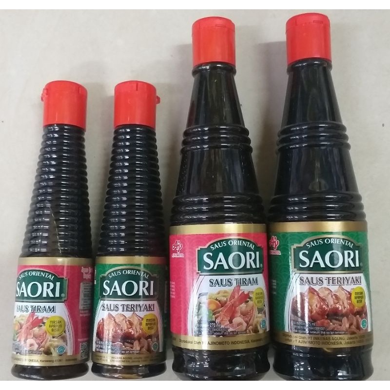 

Saori saus tiram & saori saus teriyaki