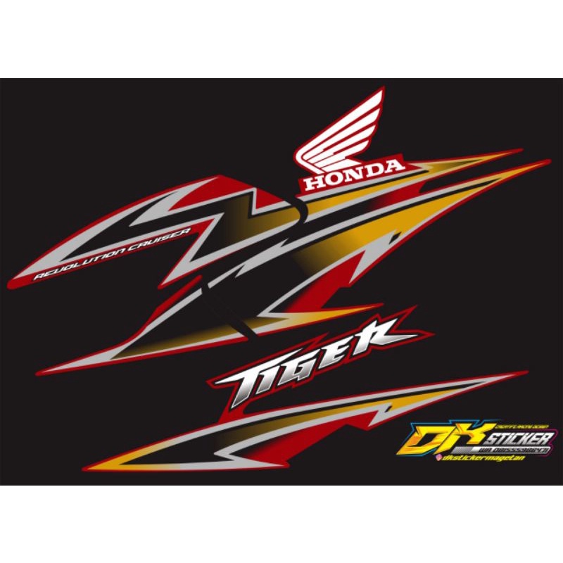 STRIPING TIGER REVO/STRIPING TIGER REVO VARIASI HOLOGRAM/STRIPING TIGER REVO CUSTOM/STRIPING VARIASI