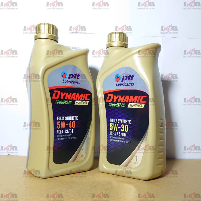 PTT Lubricants Dynamic Commonrail Synthetic SAE 5W30 ACEA A5/B5 1Liter