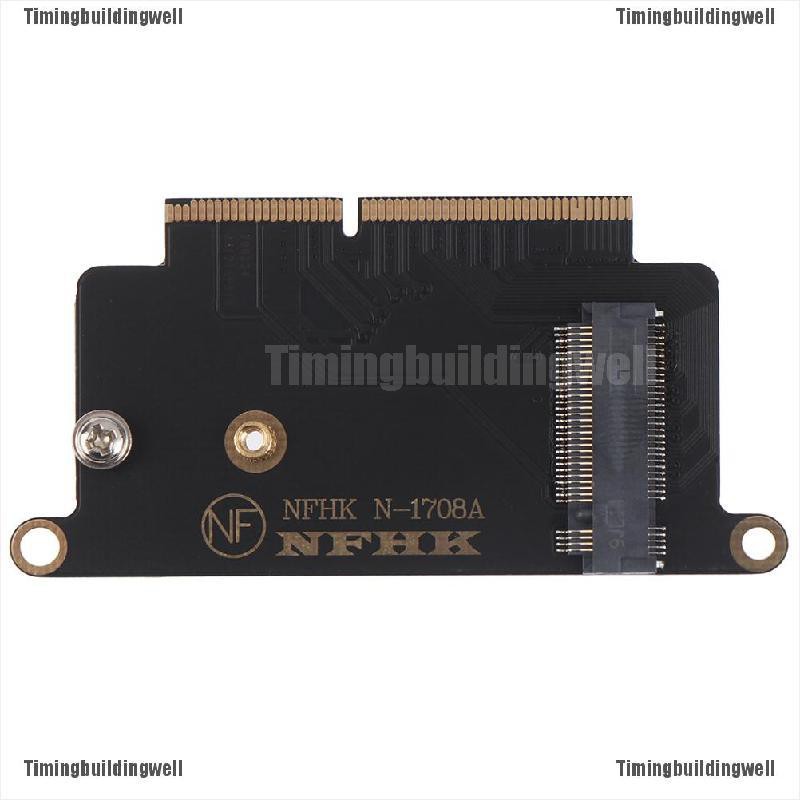 Adapter Card Nvme M 2 Ngff Ssd Untuk 16 17 13 Inch Macbook Pro A1708 Shopee Indonesia