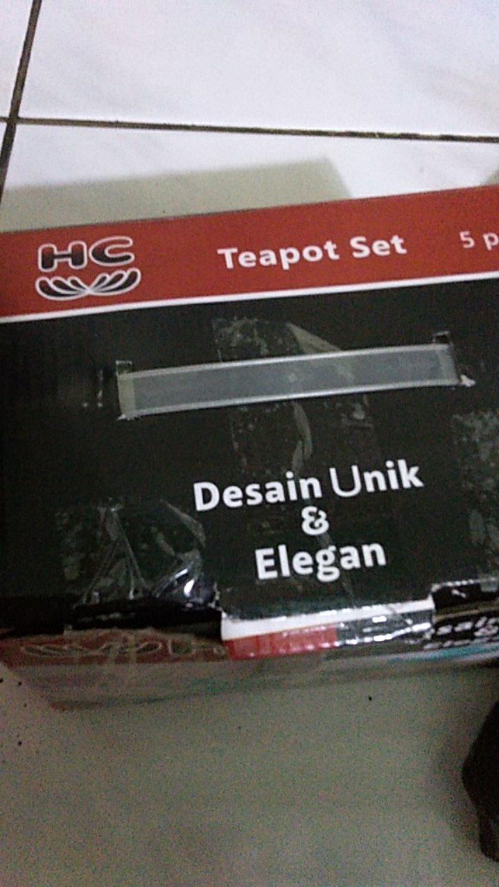 Teapot Bahan Import Terbuat Dari Kaca