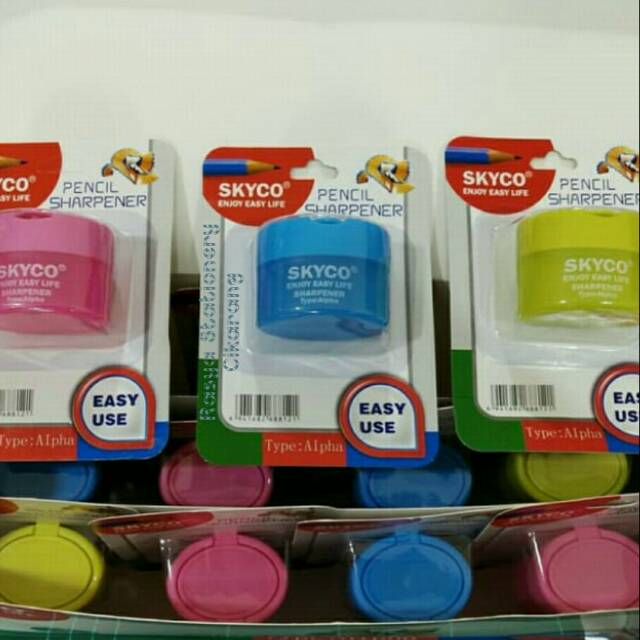 

Skyco Sharpener Double Hole Type Alpha / Rautan Skyco Dua Lubang Type Alpha