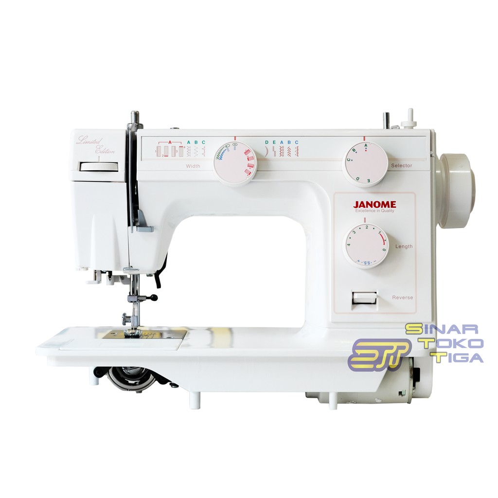 Janome NS 7210 Mesin Jahit Semi Portabel FLATBED Bodi Besi