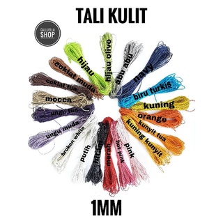 Jual TALI KULIT KULIT 1.0 MM | BAHAN KERAJINAN TANGAN DIY GELANG KALUNG