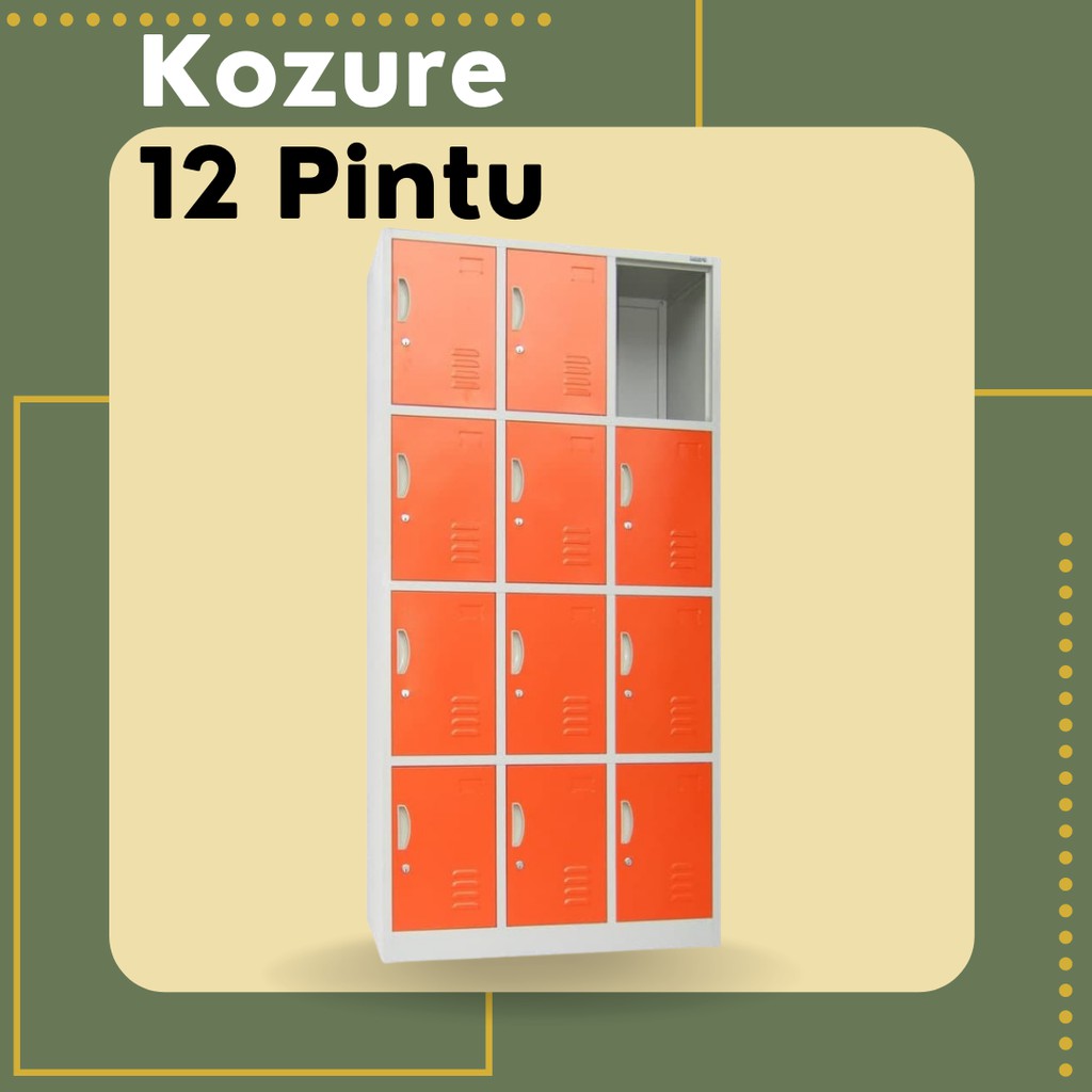 Loker 12 Pintu KOZURE