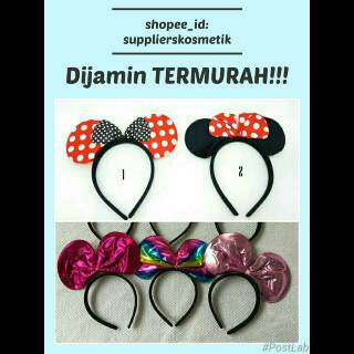 READY JKT Aksesoris Rambut Bando Bandana Anak  Mickey  