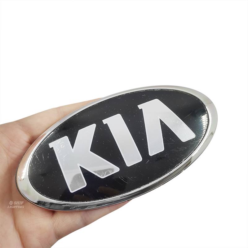 1pc Stiker Emblem Logo Kia Bahan Abs Untuk Bagasi Depanbelakang Mobil Kia