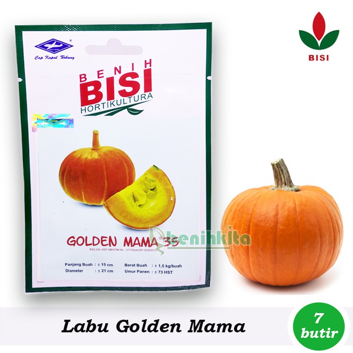 Benih-Bibit Labu Kuning Golden Mama 35 (BISI)