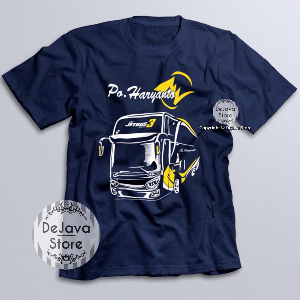  Kaos  Bismania PO Haryanto New Jetbus  3  SHD  Baju Distro 