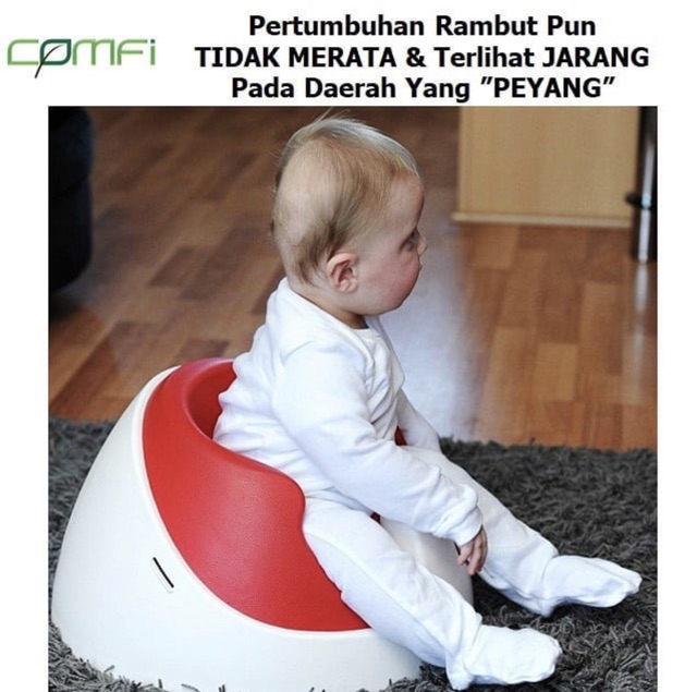 COMFI Newborn Breathing Pillow / bantal anti peang