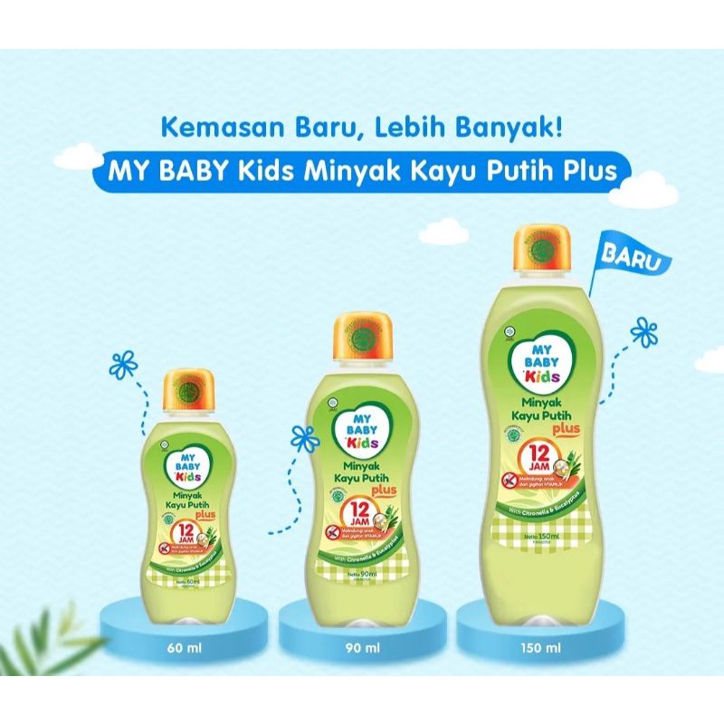 MY BABY KIDS MINYAK KAYU PUTIH 150 ML