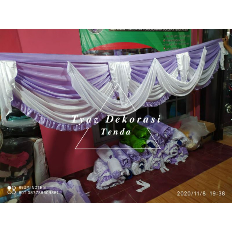 Rumbai Tenda / Poni Tenda Selendang Mayang