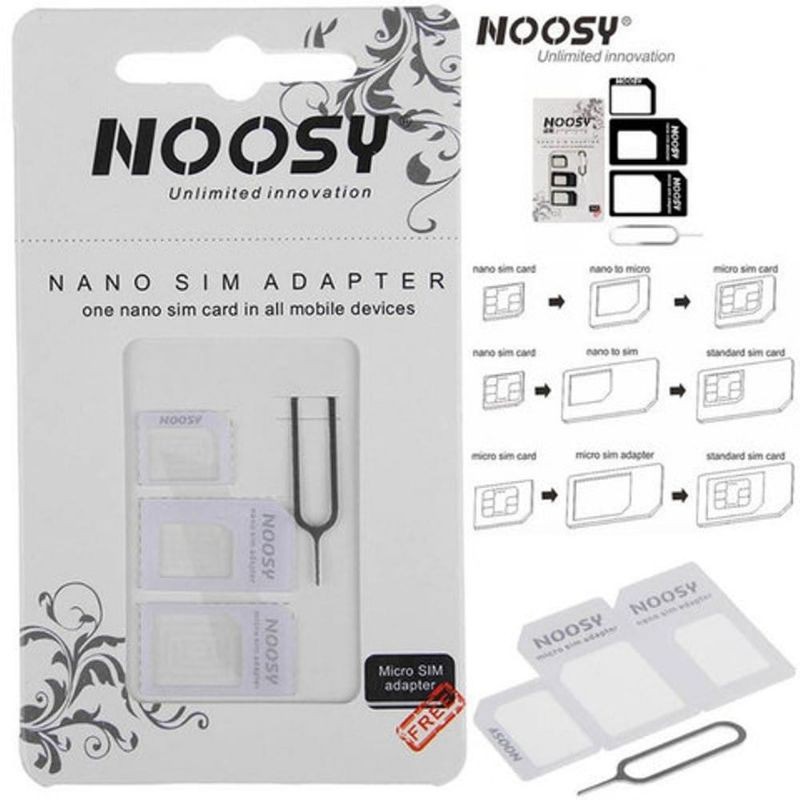 ADAPTER KARTU NOOSY JARUM NOOSY 3IN1